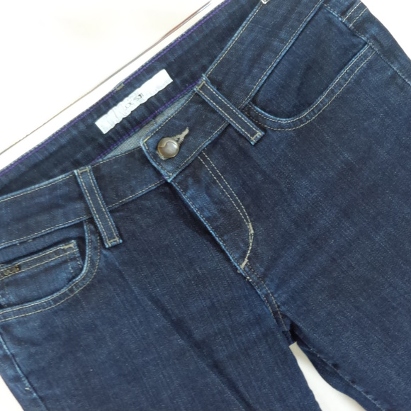 Joe's Cigarette Dark Tessa Frayed Jeans - Size 27 - Picture 5 of 8